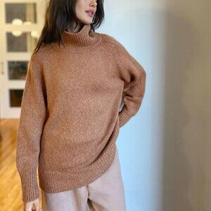 Aritzia The Group by Babaton 100% Alpaca Day Off Turtleneck Sweater